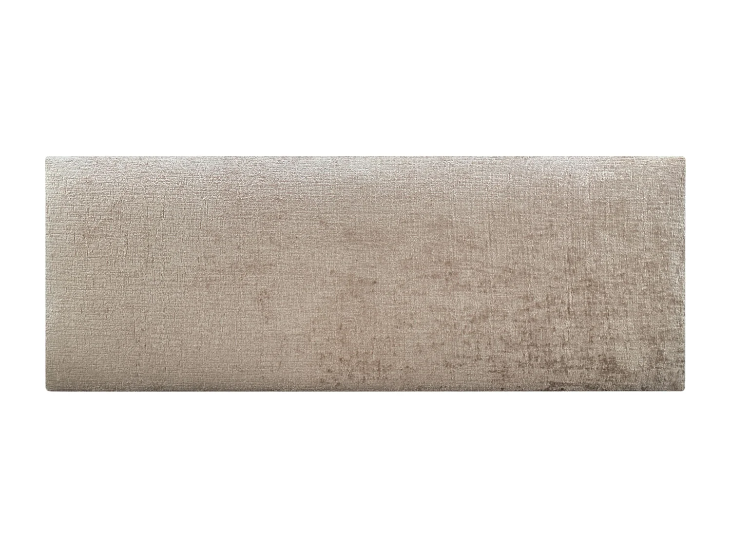 DHOME Kopfteil aus Naturwolle, 160 x 50 cm, für 150/160 Betten – Hellbraun