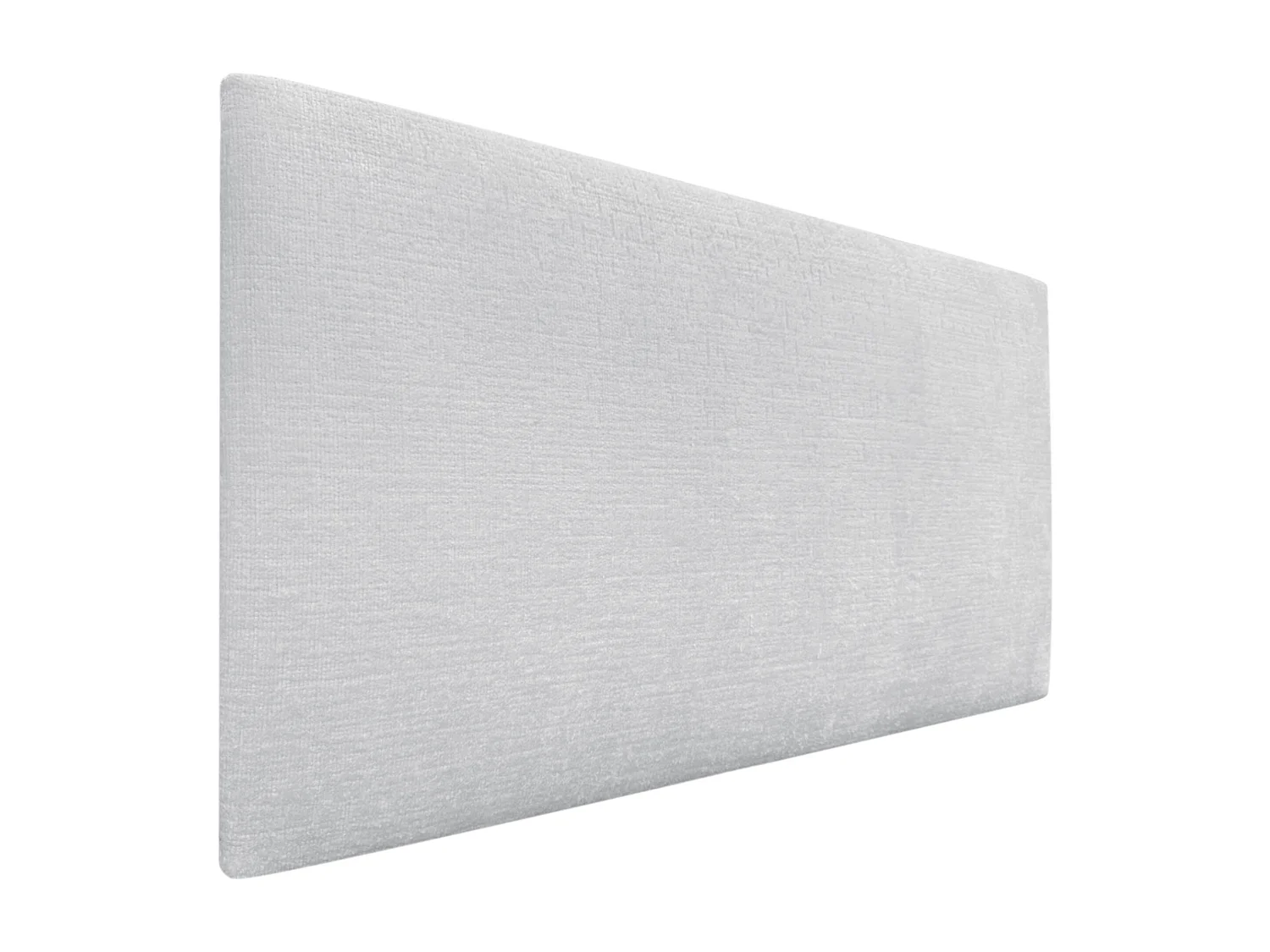 DHOME Kopfteil aus Naturwolle, 105 x 50 cm, für 105 Betten – Weiß