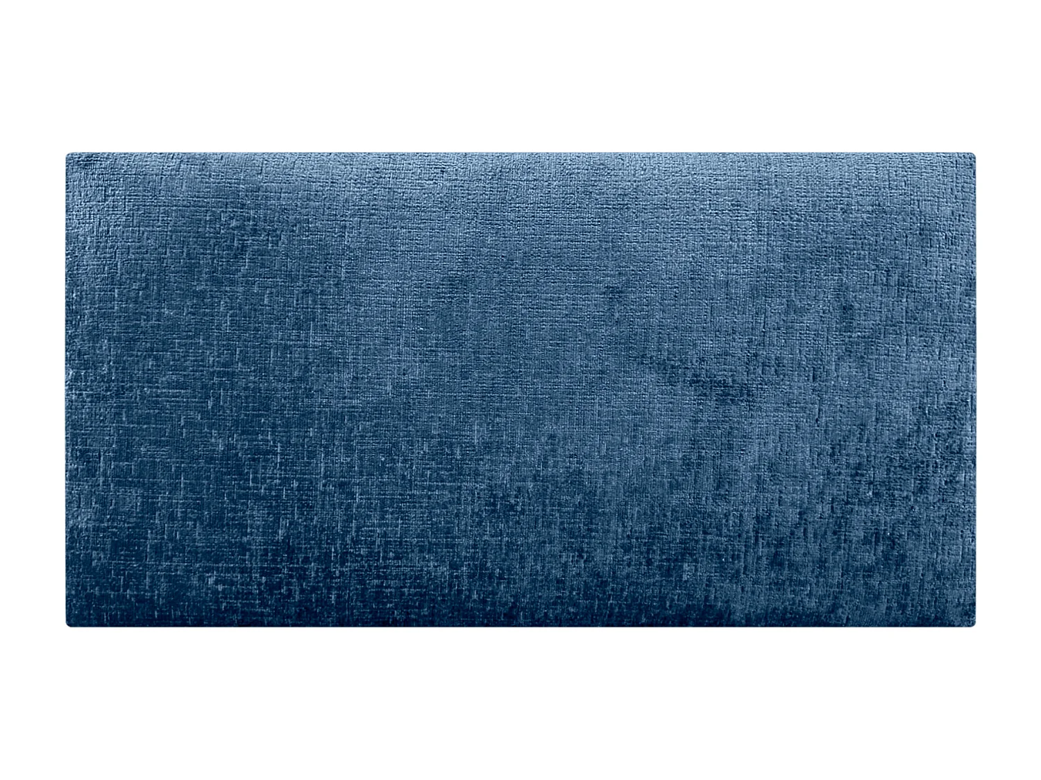 DHOME Tête de Lit en laine naturelle 80x50cm pour Lit 80/90 - Bleu