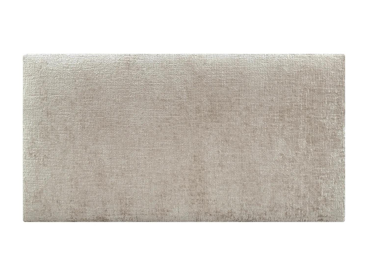 DHOME Tête de Lit en laine Naturelle 110x50cm pour Lit 105/110 - Beige
