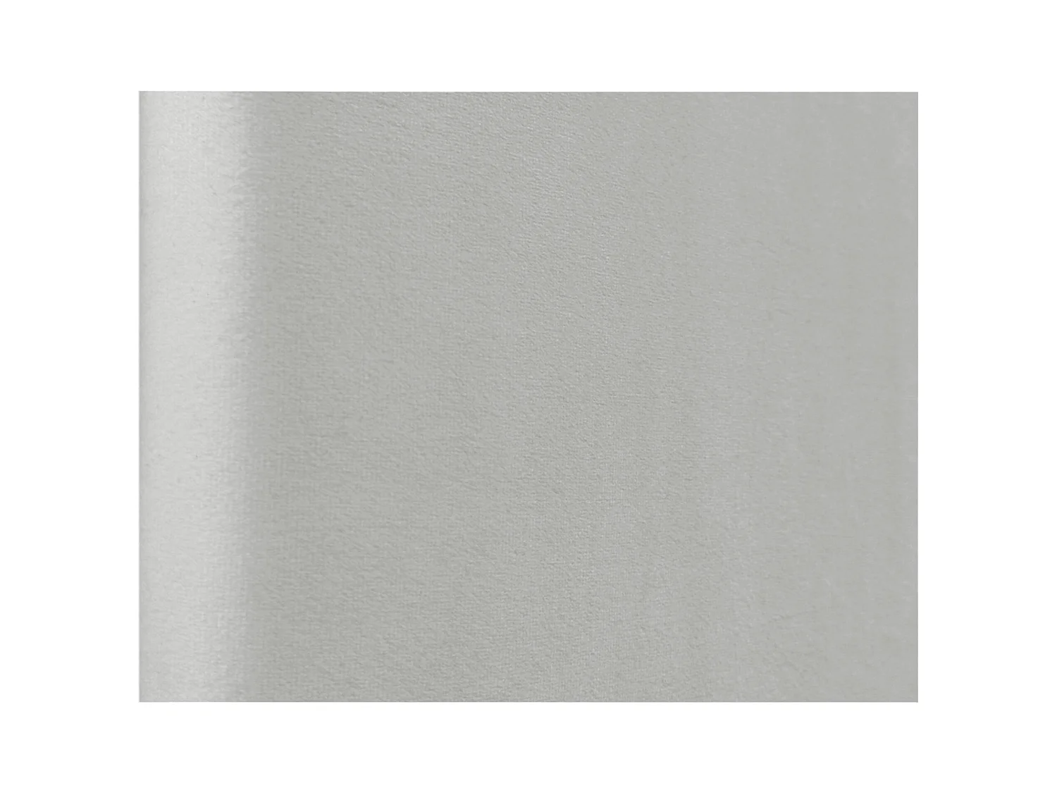 DHOME Testiera in Velluto Liscio 135x115 con Gambe Letto 120/135/140 - Bianco