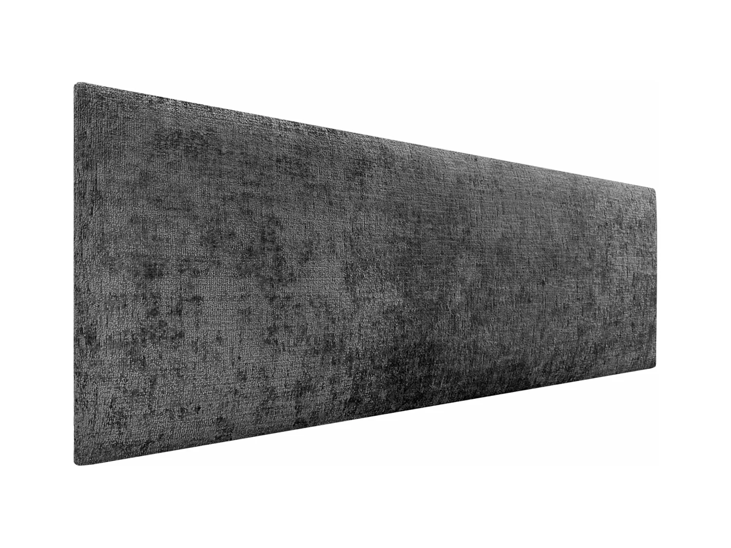 DHOME Tête de Lit en laine naturelle 150x50cm pour Lits 150 - Gris foncé