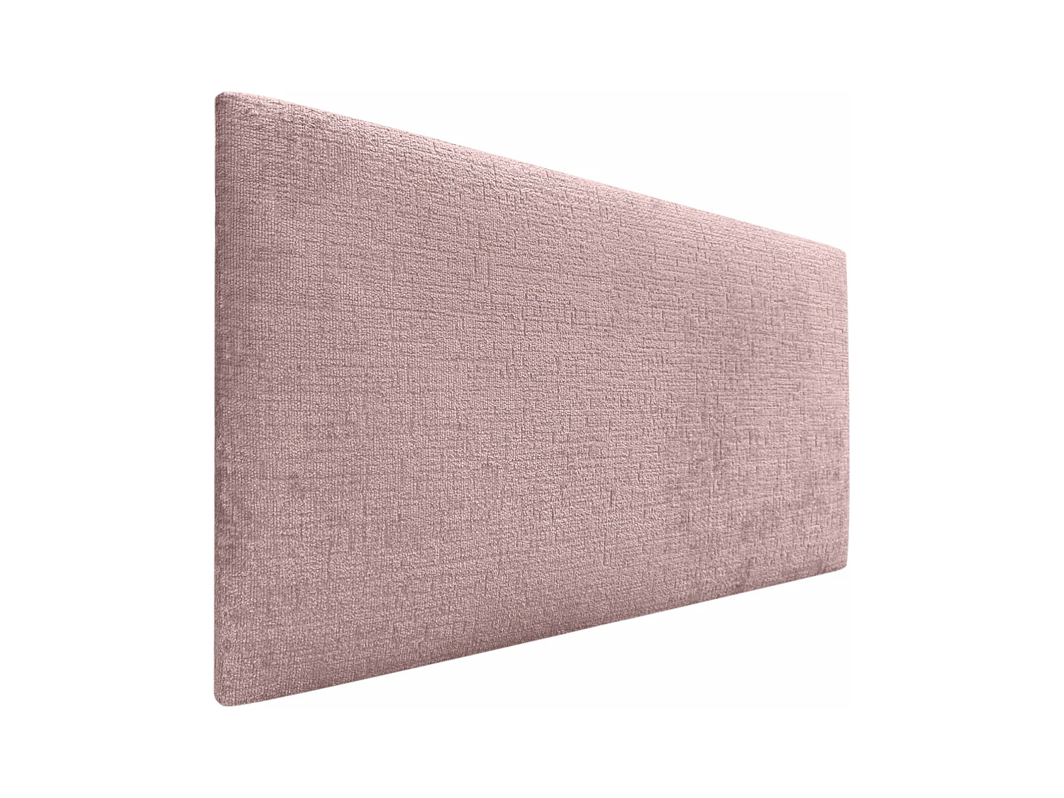 DHOME Tête de Lit en laine naturelle 80x50cm pour Lit 80/90 - Saumon