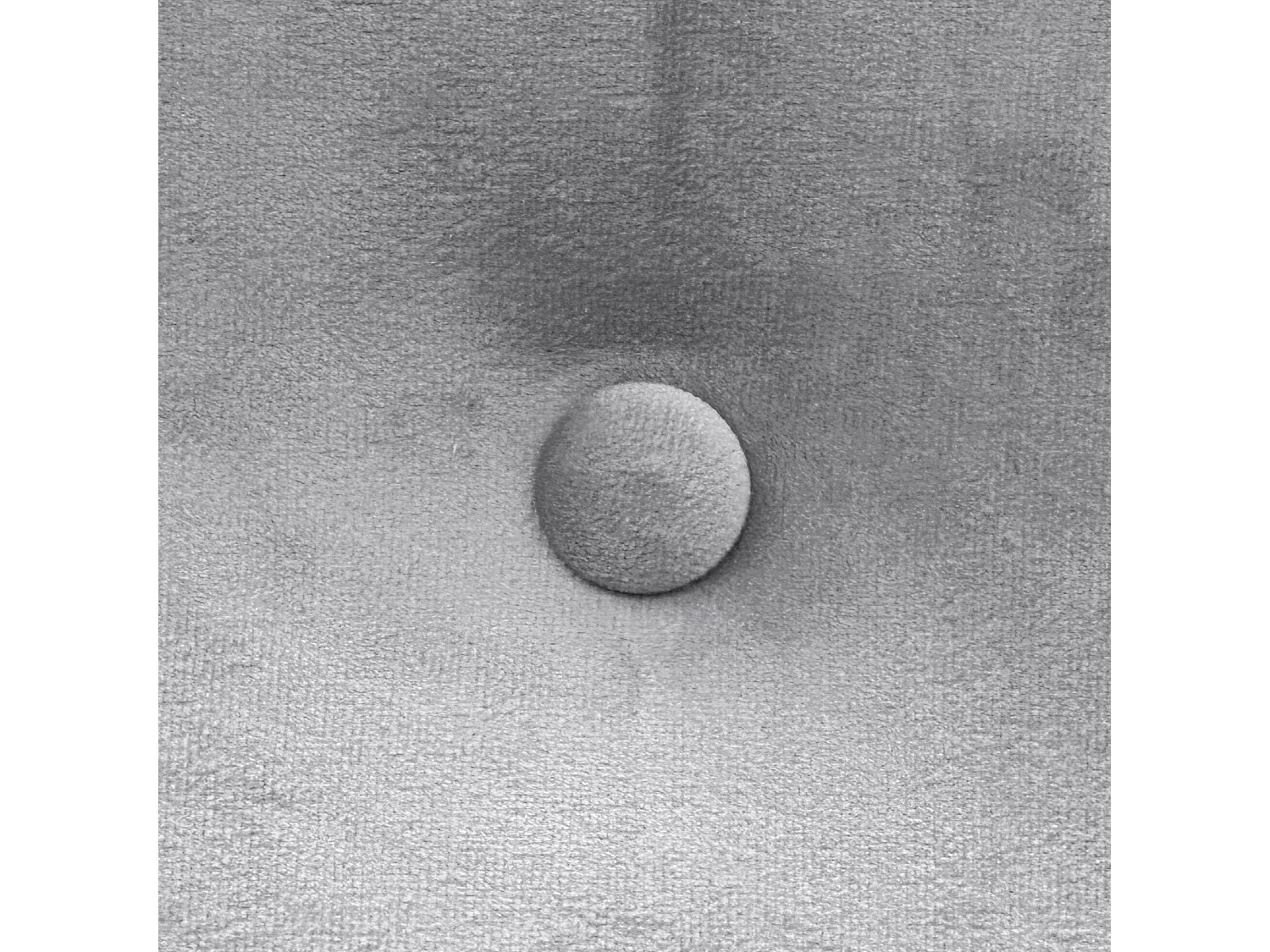 DHOME Tête de Lit Velours Lisse avec Boutons 160x50 Lits 150/160 - Gris Clair