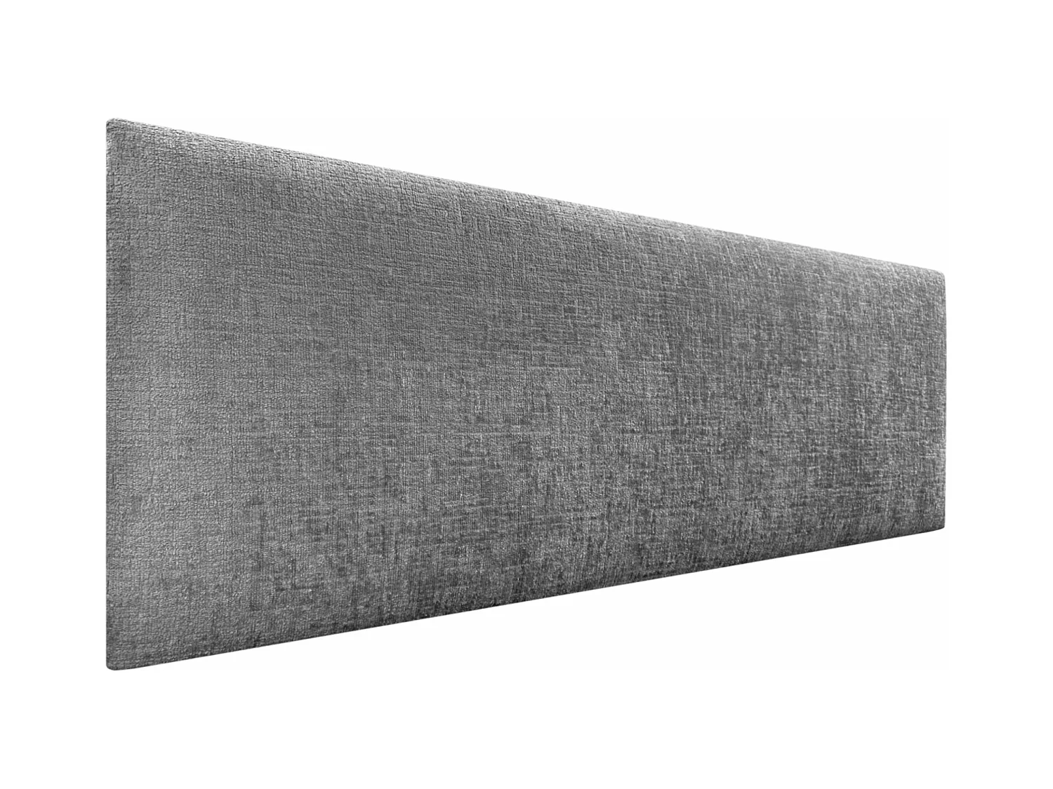 DHOME Tête de Lit en laine naturelle 135x50cm pour Lit 120/135 - Gris