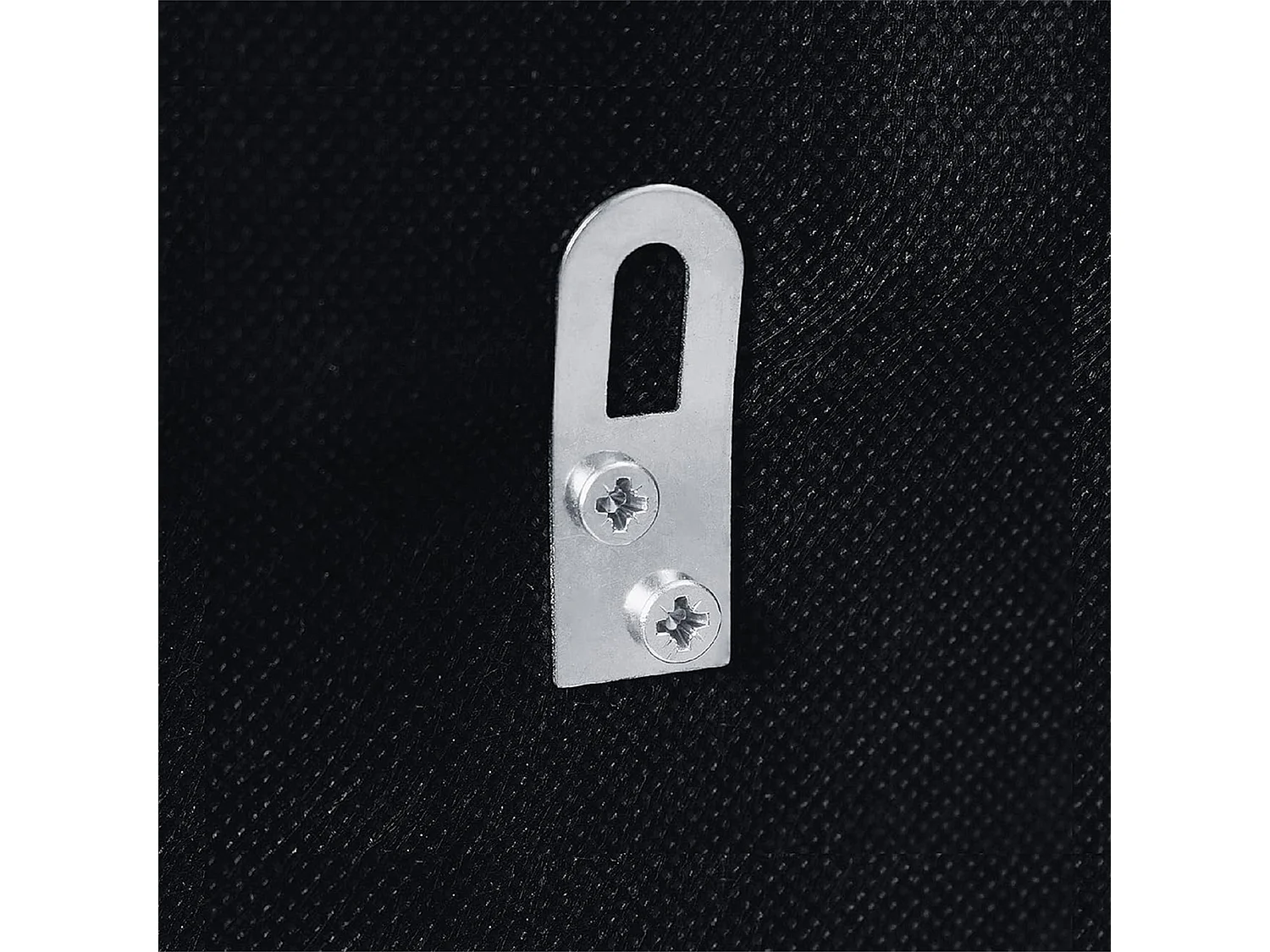 DHOME Plain Cord-Kopfteil 135x50 Betten 120/135/140 – Dunkelgrau