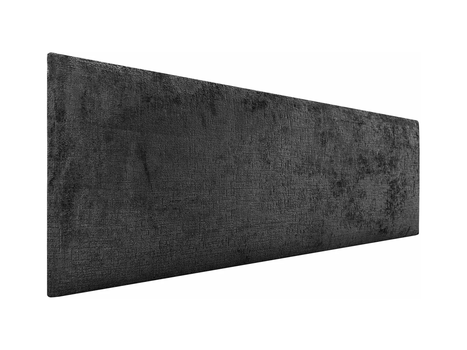 DHOME Tête de Lit en laine naturelle 160x50cm pour Lit 150/160 - Noir