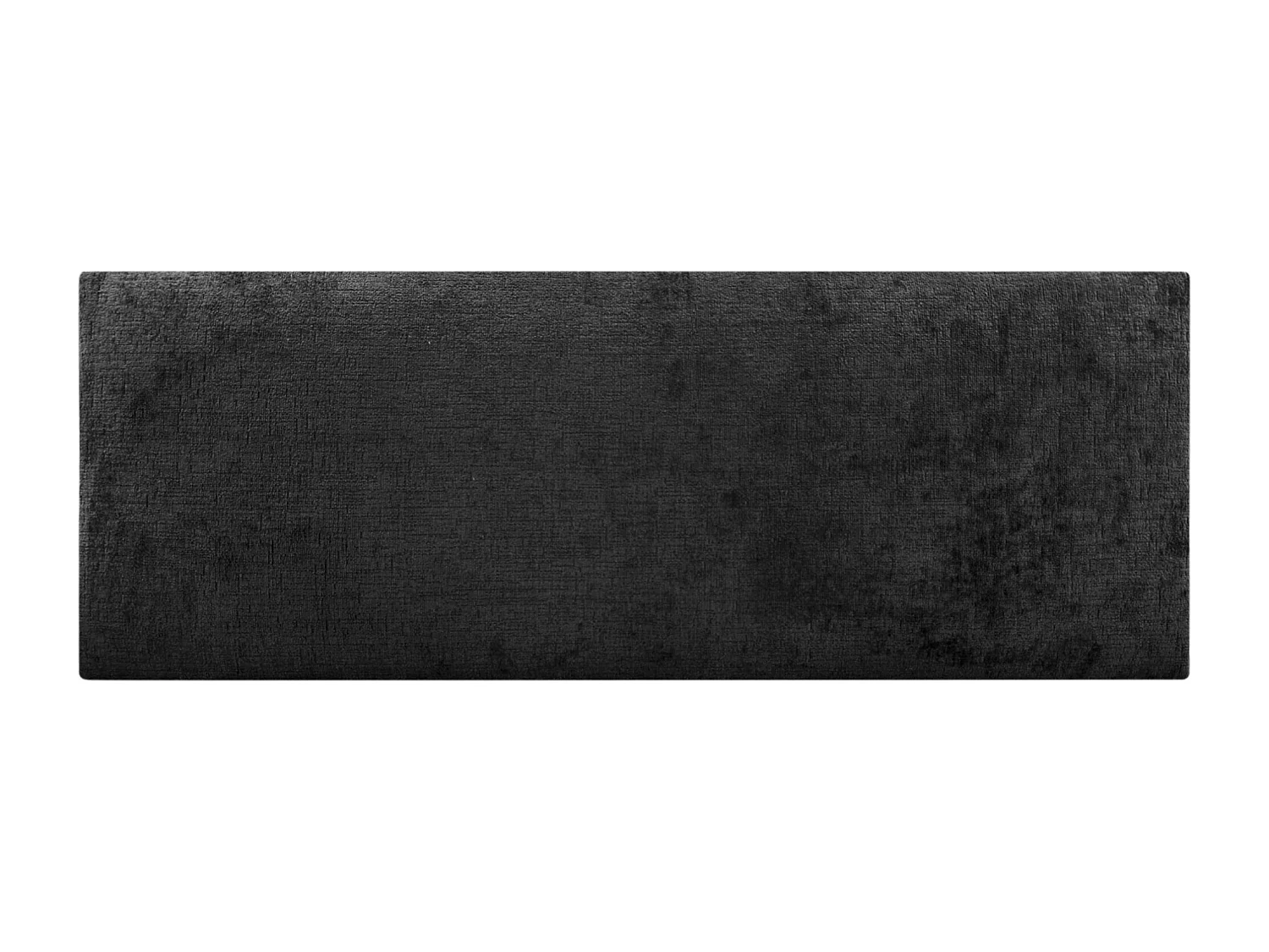 DHOME Kopfteil aus Naturwolle, 160 x 60 cm, für 150/160 Betten – Schwarz