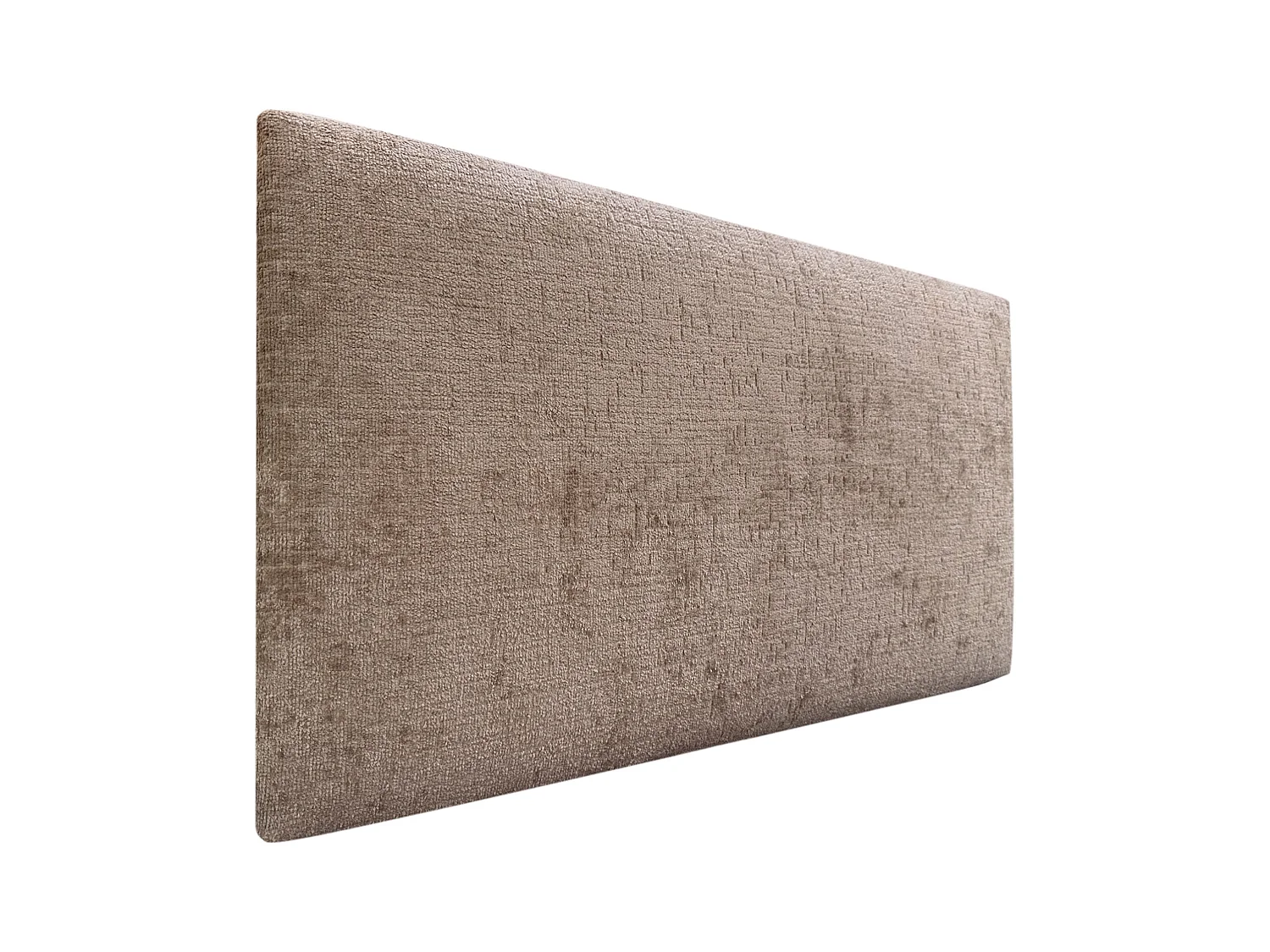 DHOME Tête de Lit en laine naturelle 105x50cm pour Lits 105 - Marron