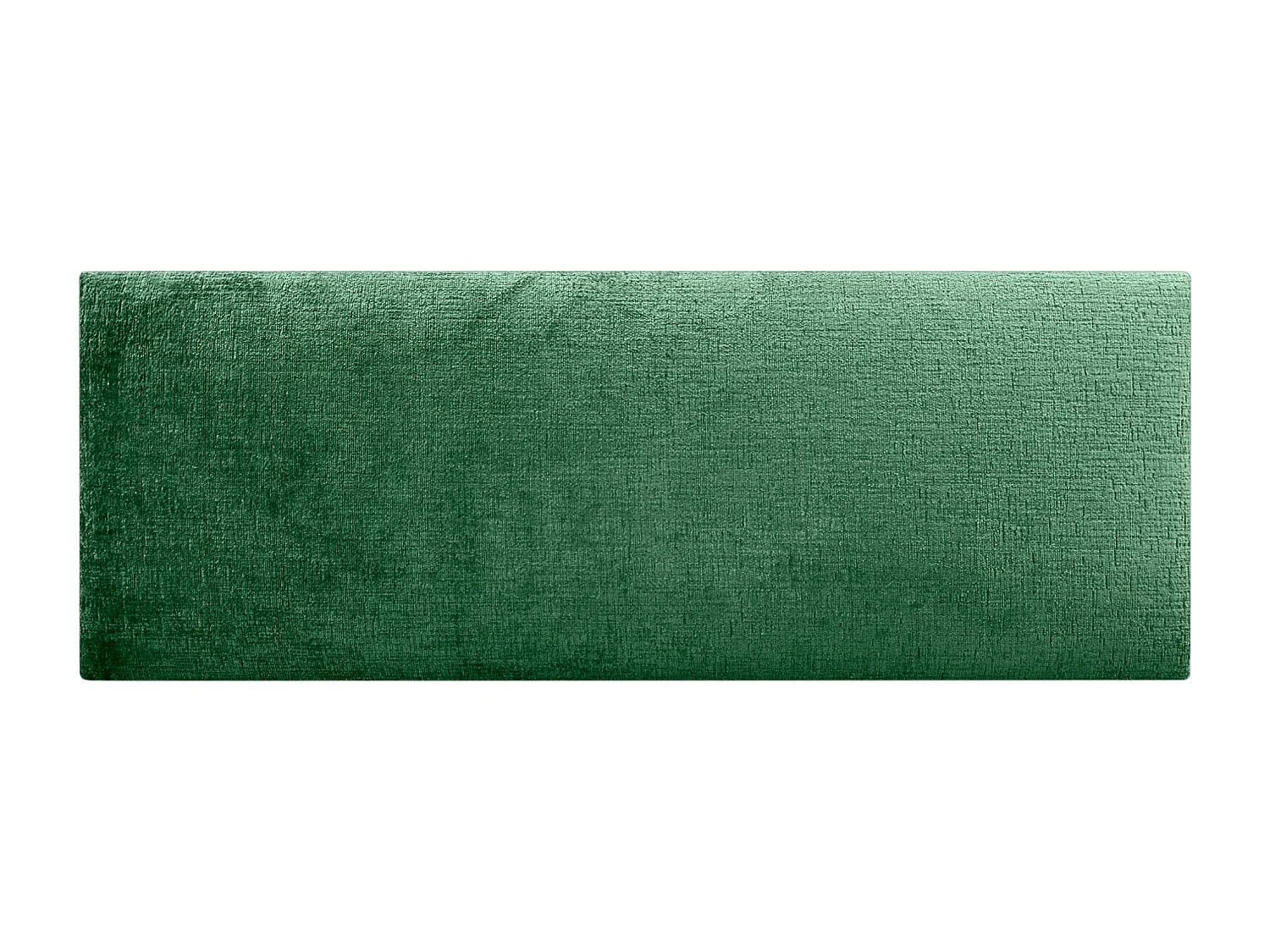 DHOME Kopfteil aus Naturwolle, 135 x 50 cm, für 120/135 Betten – Grün
