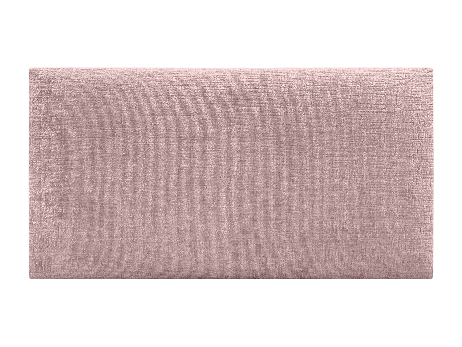 DHOME Kopfteil aus Naturwolle, 90 x 50 cm, für 80/90 Betten – Lachs