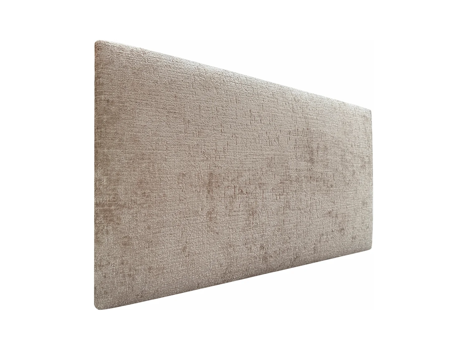 DHOME Tête de Lit en laine naturelle 80x50cm pour Lit 80/90 - Marron clair