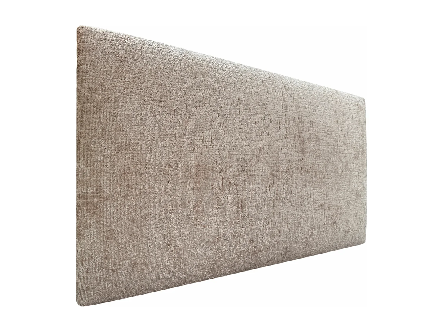 DHOME Tête de Lit en laine naturelle 80x50cm pour Lit 80/90 - Marron clair