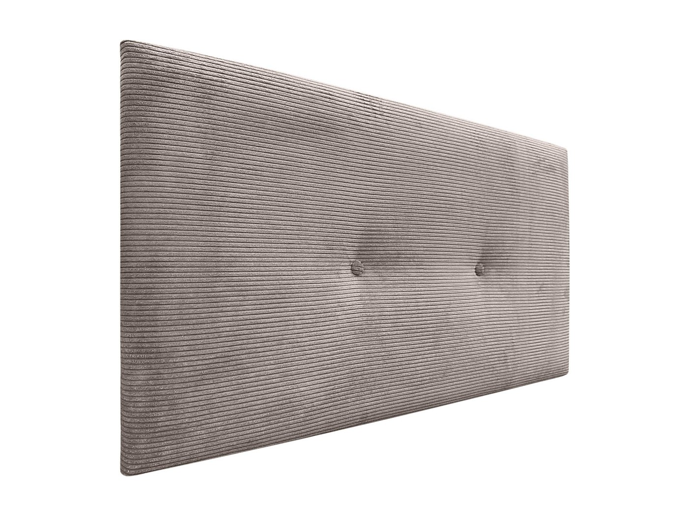 DHOME Glad natuurlijk linnen hoofdeinde met rand 80x50cm bedden 70/80