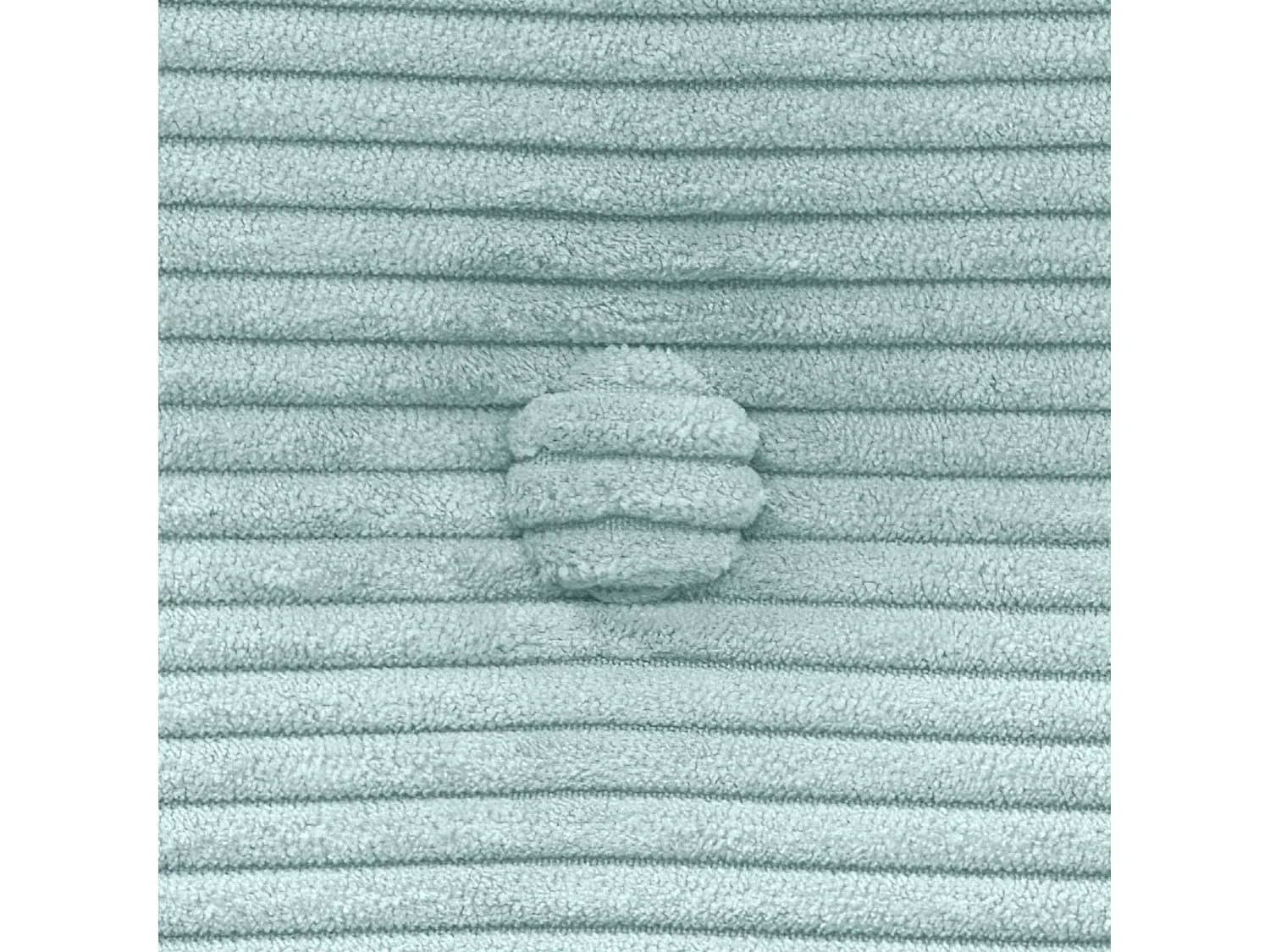 DHOME Tête de Lit Velours Côtelé Uni avec Boutons 160x50 Lits 150/160 - Vert Aqua