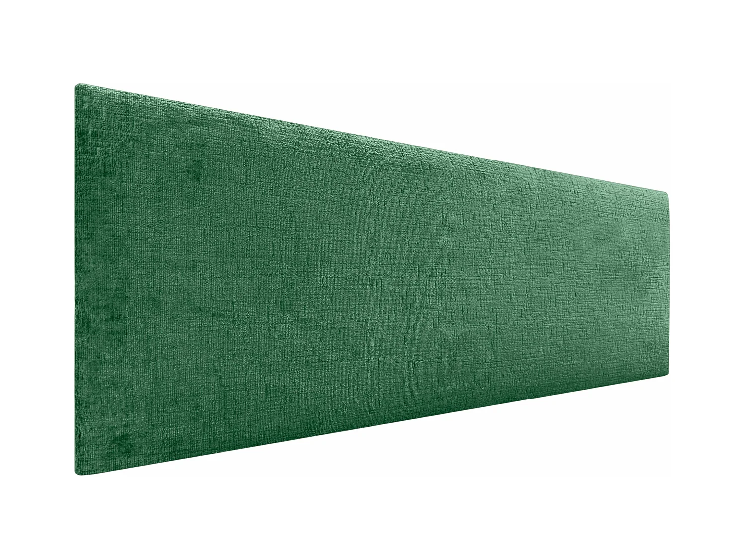 DHOME Tête de Lit en laine Naturelle 145x50cm pour Lit 140/135 - Vert