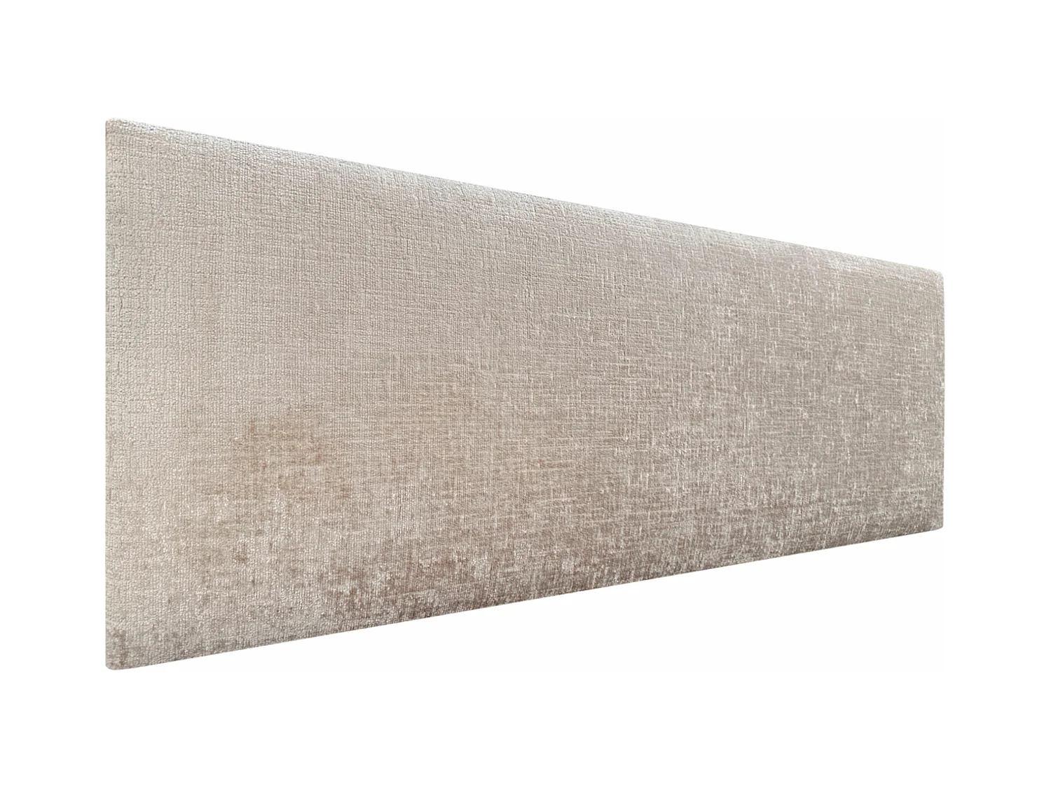 DHOME Tête de Lit en laine Naturelle 135x50cm pour Lit 120/135 - Beige