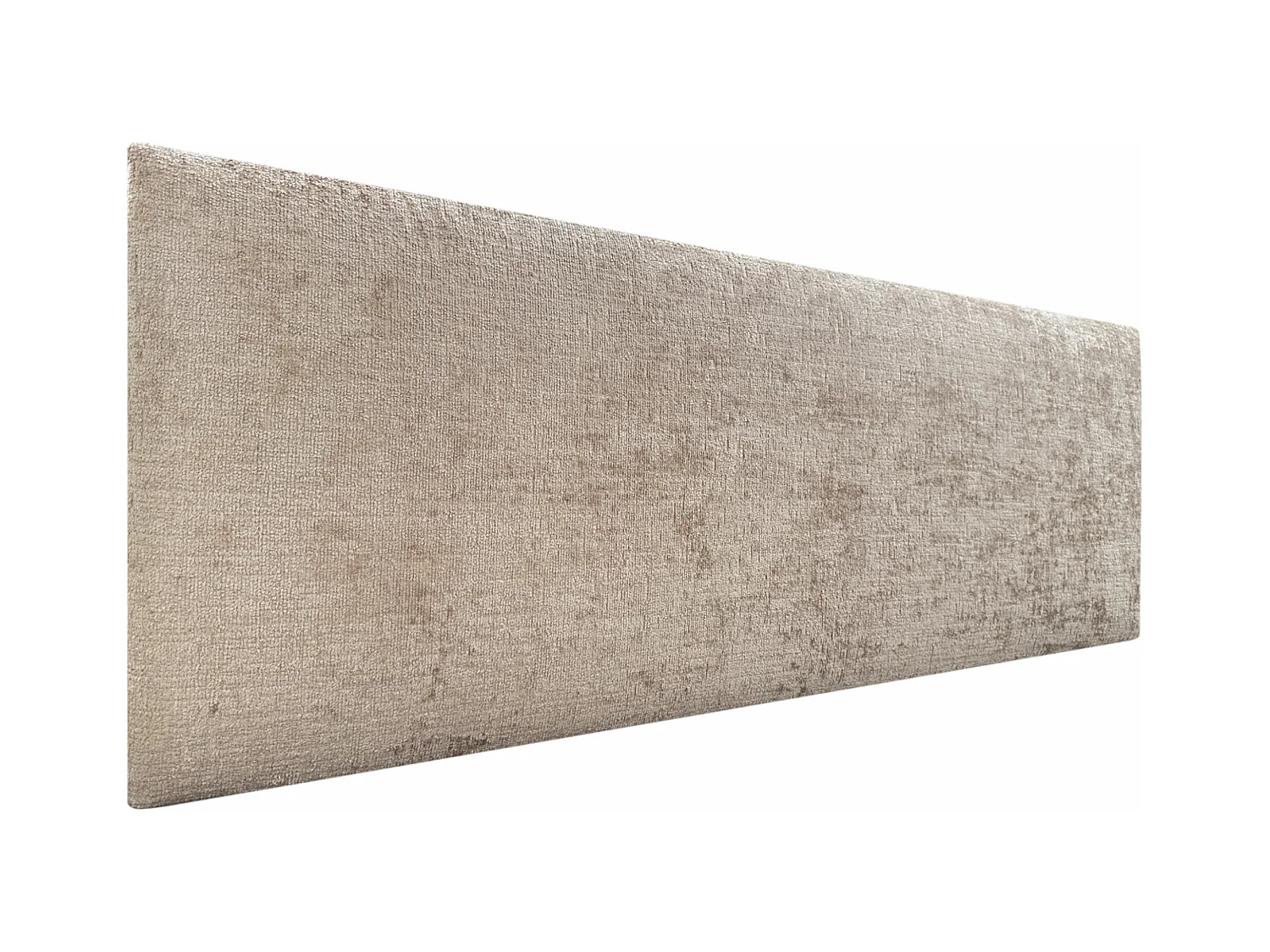 DHOME Tête de Lit en laine naturelle 145x50cm pour Lit 140/135 - Marron clair