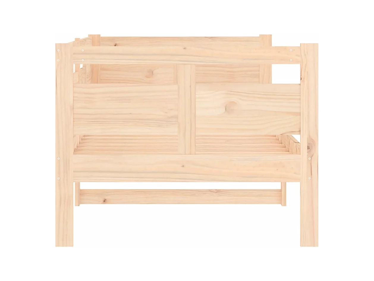 Slaapbank massief grenenhout 80x200 cm