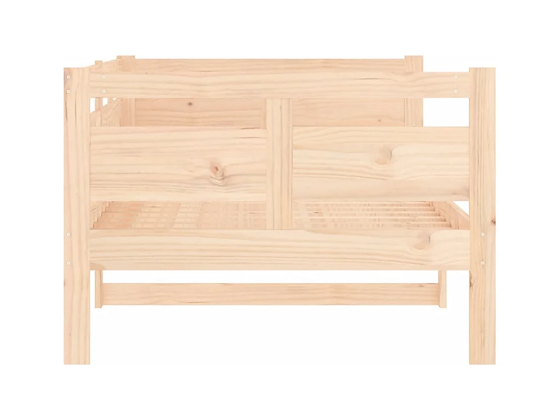 Slaapbank massief grenenhout 90x190 cm