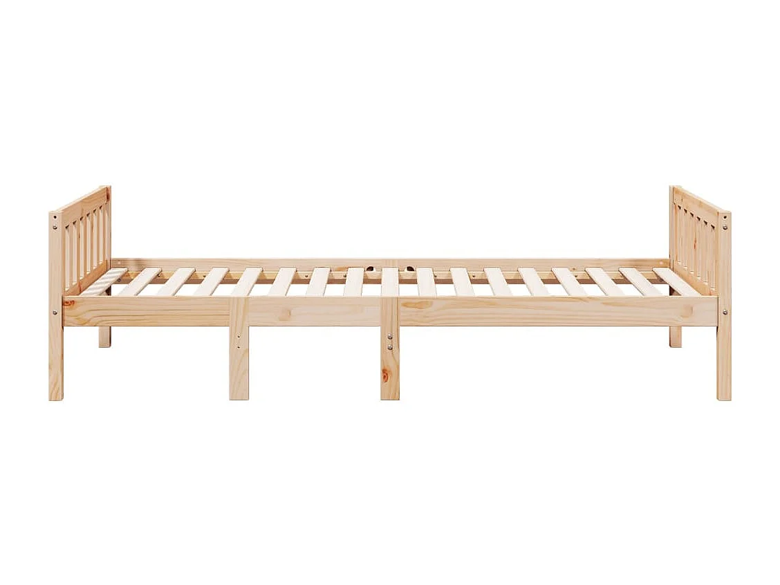 Kinderbed zonder matras massief grenenhout 90x200 cm