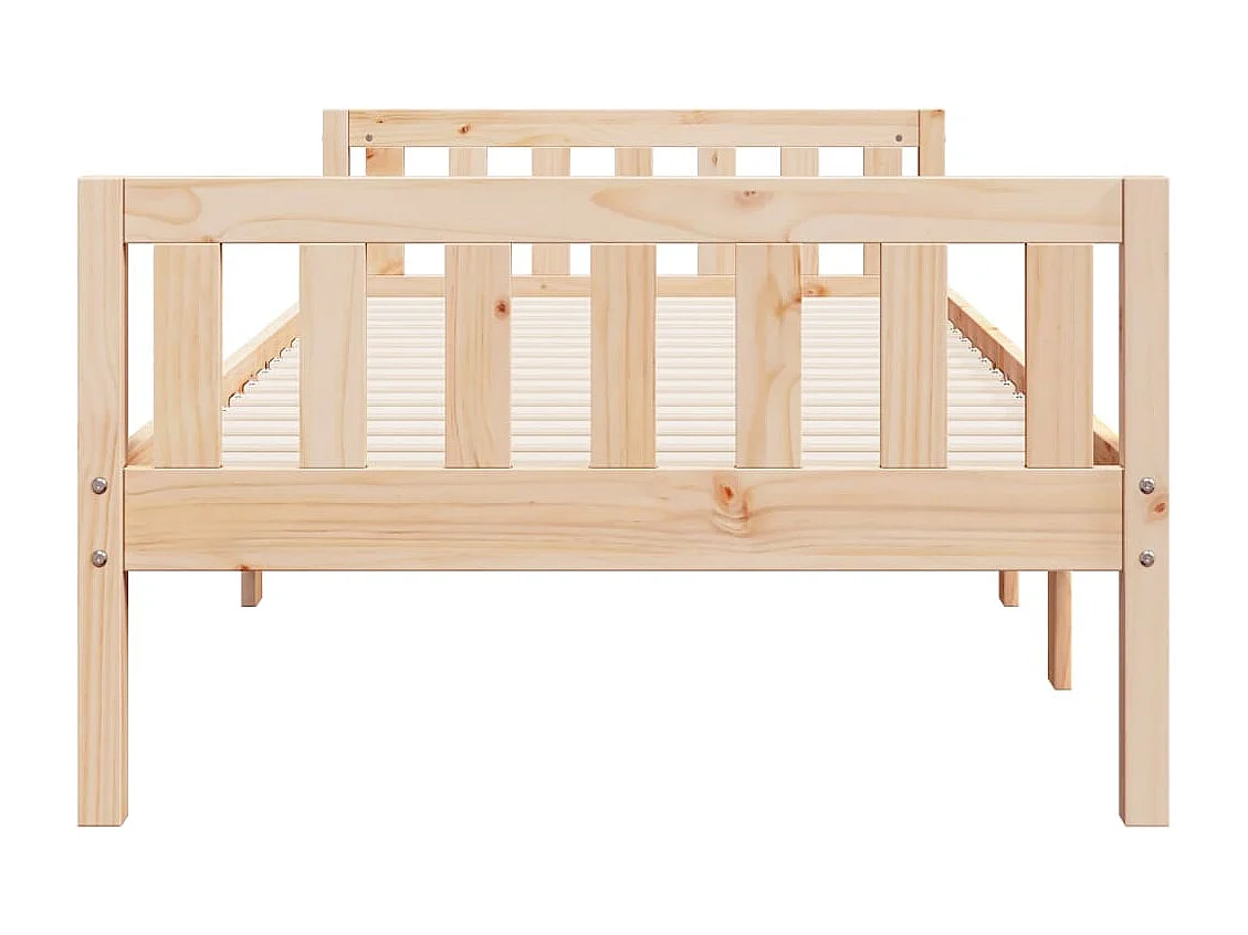 Kinderbed zonder matras massief grenenhout 90x200 cm