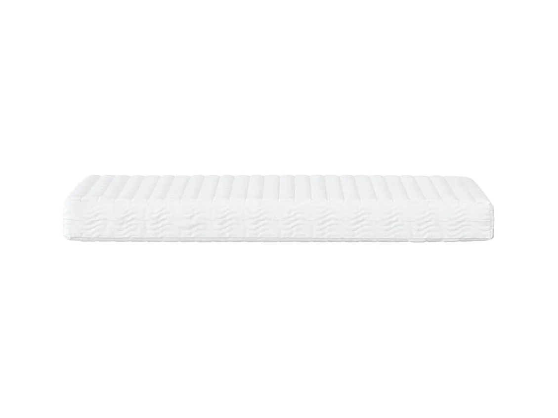 Sofá-cama com colchão 90x200 cm tecido cinzento-acastanhado
