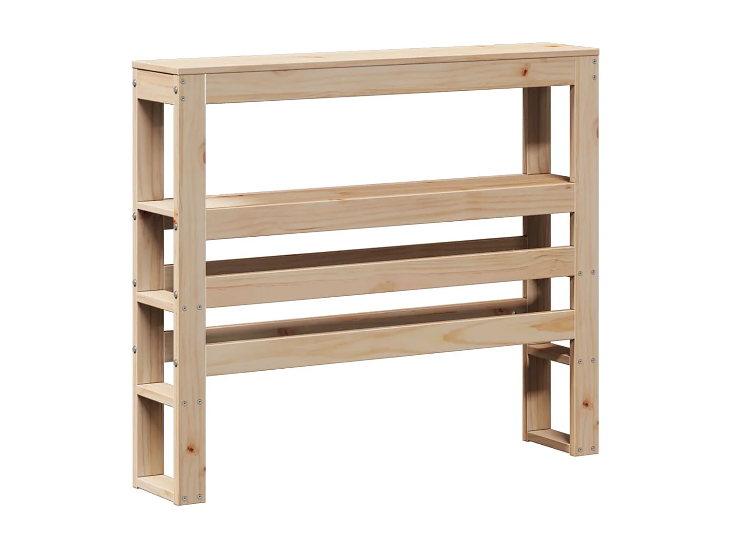 Cama personas mayores con cabecero madera maciza pino 90x190 cm