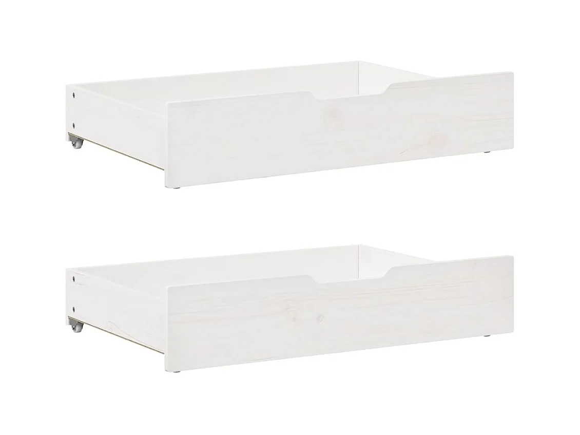 Lit de jour et lit gigogne et tiroirs 90x190 cm bois pin massif