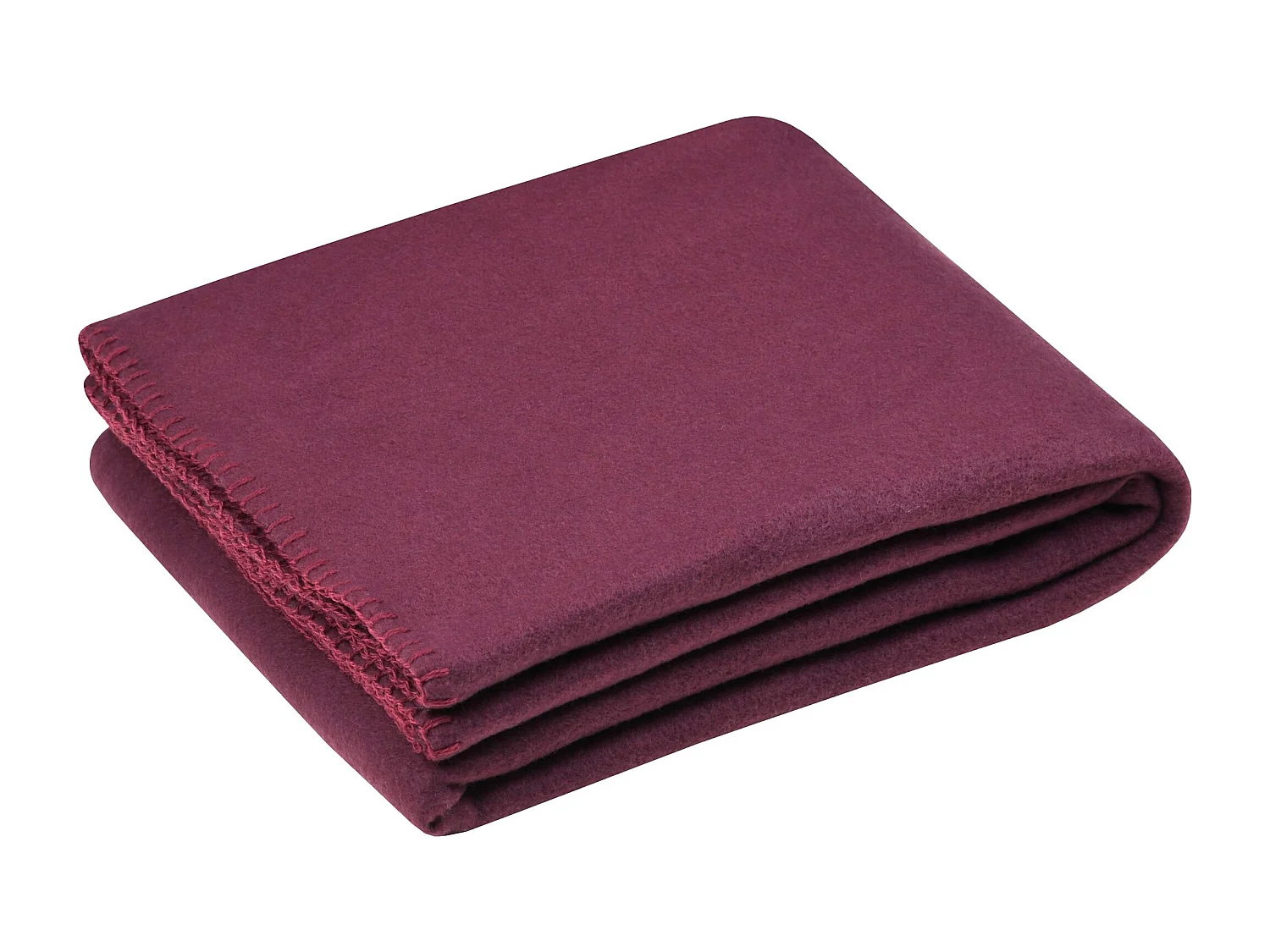 Plaid Polaire Collection Uni 125 x 150 cm Violet