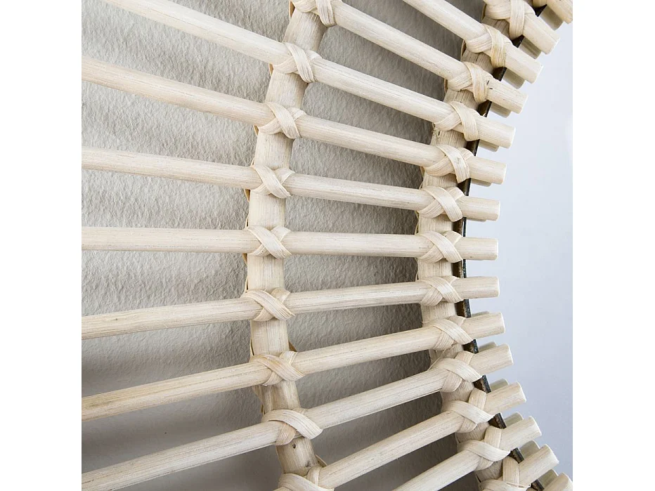 Ike specchio 60d rattan naturale