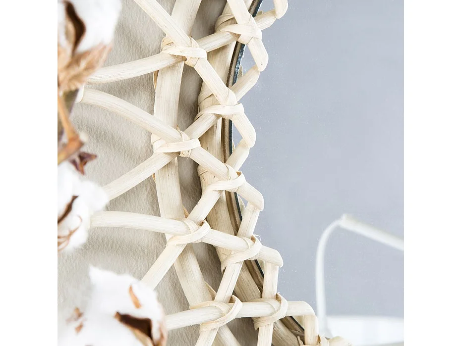 Miroir en rotin Natural Core 3x60