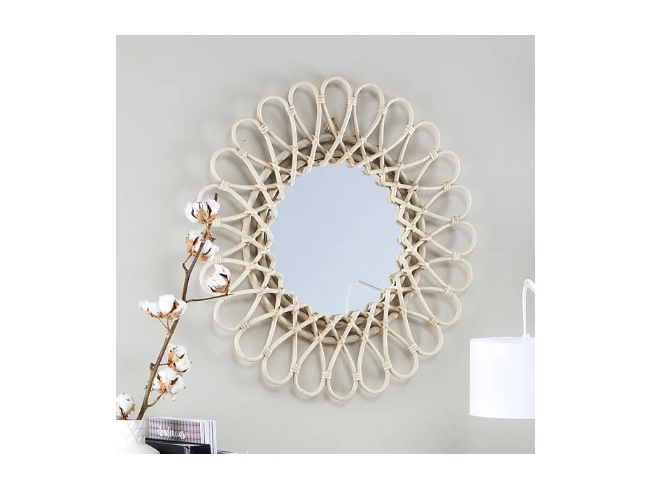 Miroir en rotin Natural Core 3x60