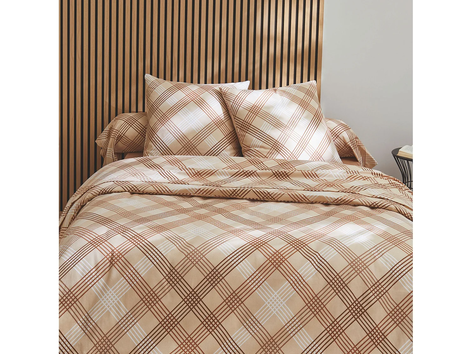 Juego de cama de franela con diseño gráfico 200 x 200 cm