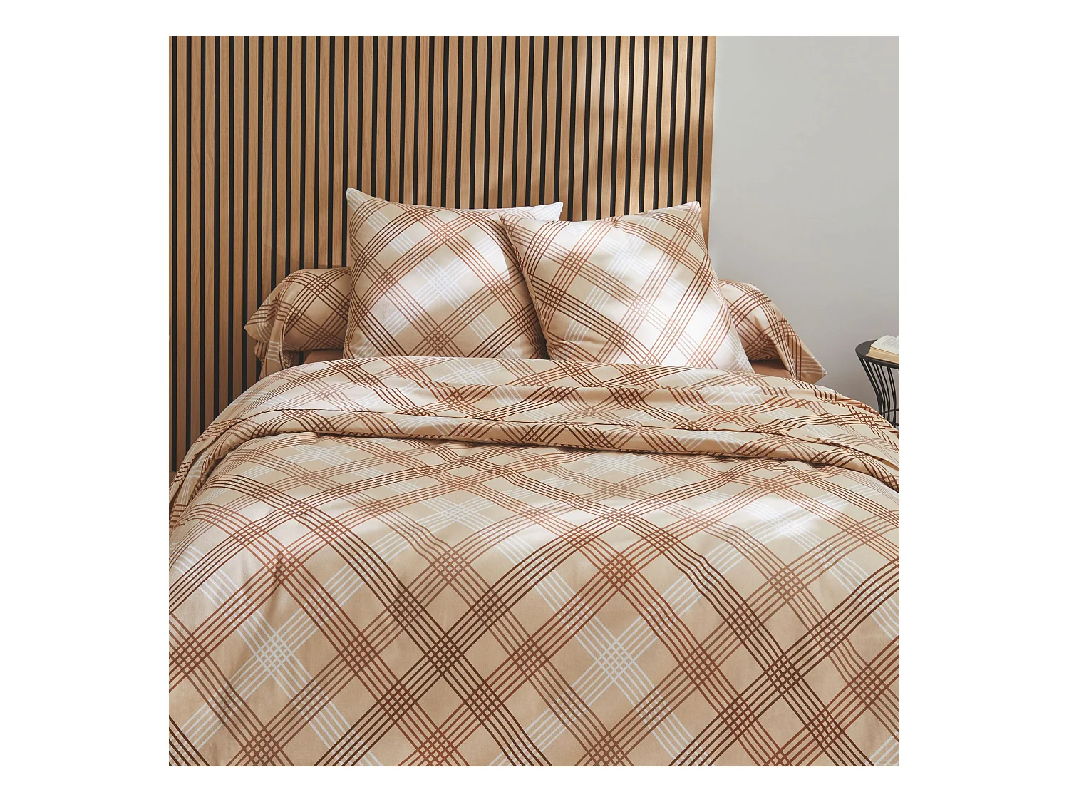 Juego de cama de franela con diseño gráfico 140 x 200 cm