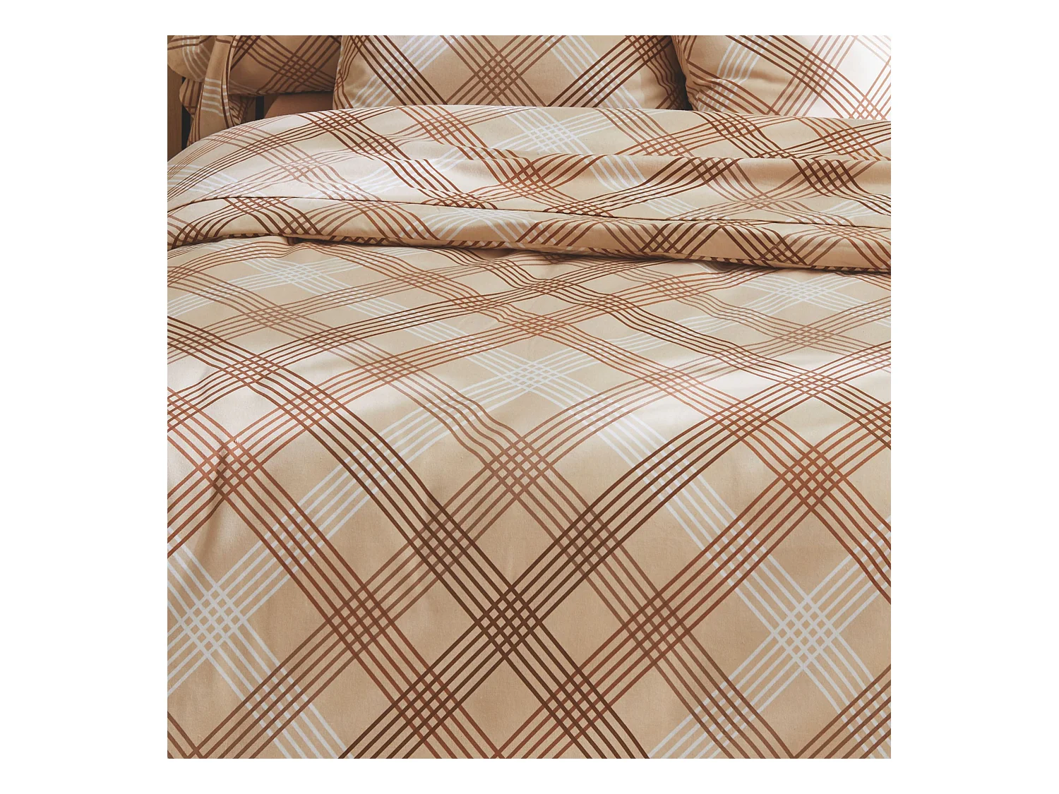 Juego de cama de franela con diseño gráfico 140 x 200 cm