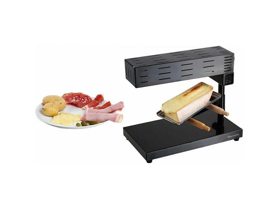 Traditionelles Raclette-Gerät 600 W Schwarz