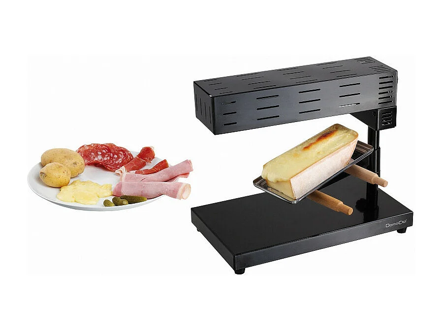 Traditionelles Raclette-Gerät 600 W Schwarz