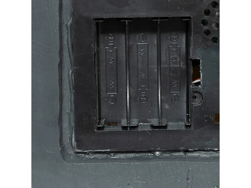 Village de Noël lumineux et animé Stand POP CORN