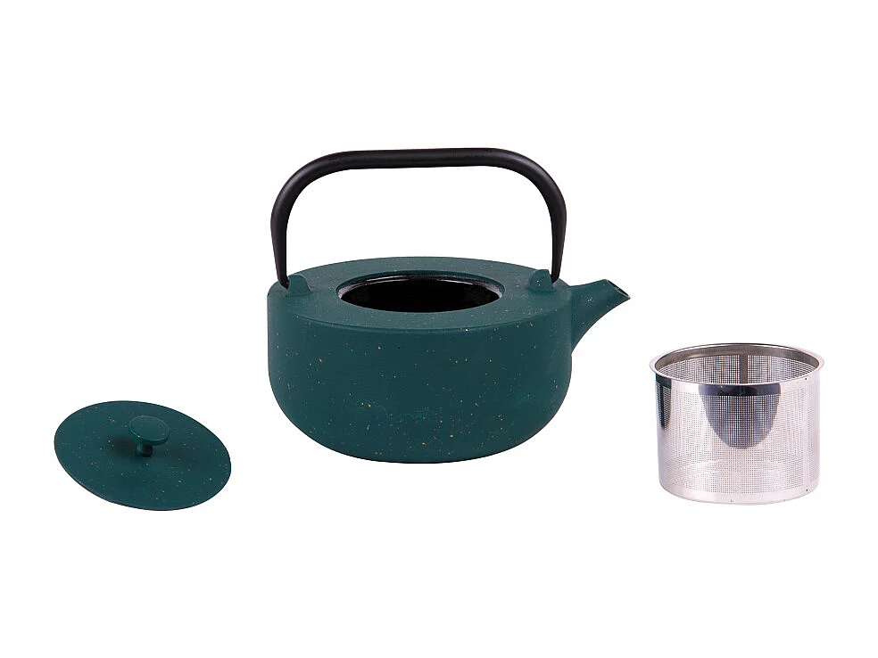 Théière en fonte Fuji Vert 1L