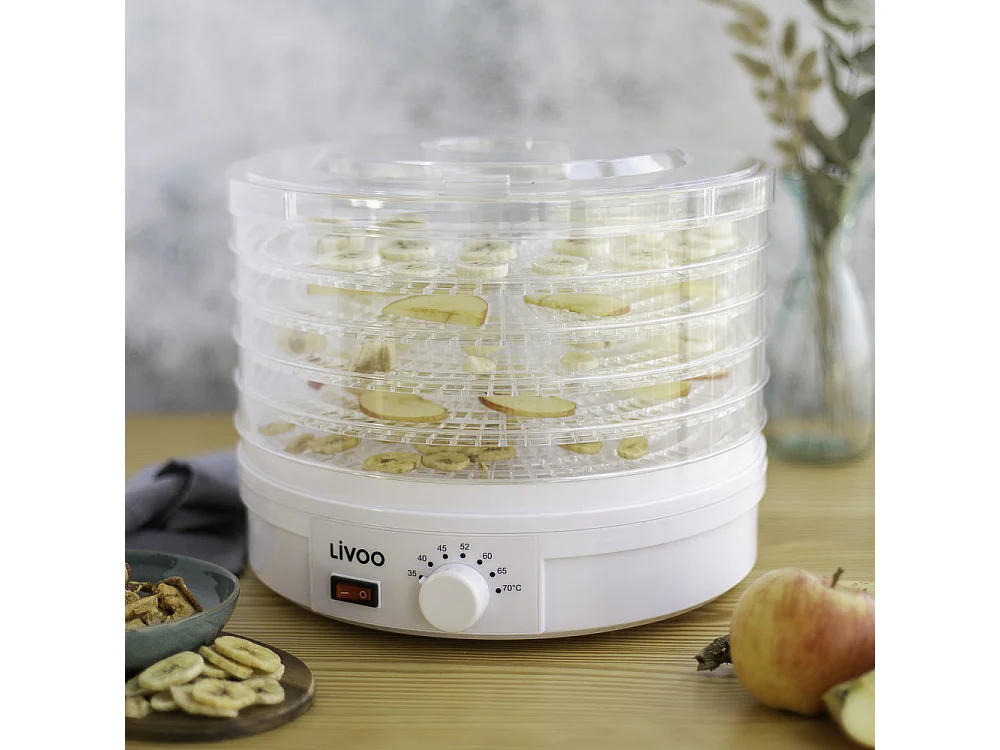 Déshydrateur à aliments 5 plateaux