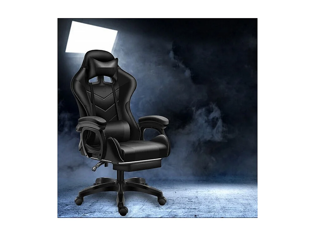 Fauteuil GAMER HP Bluetooth Gris/Noir