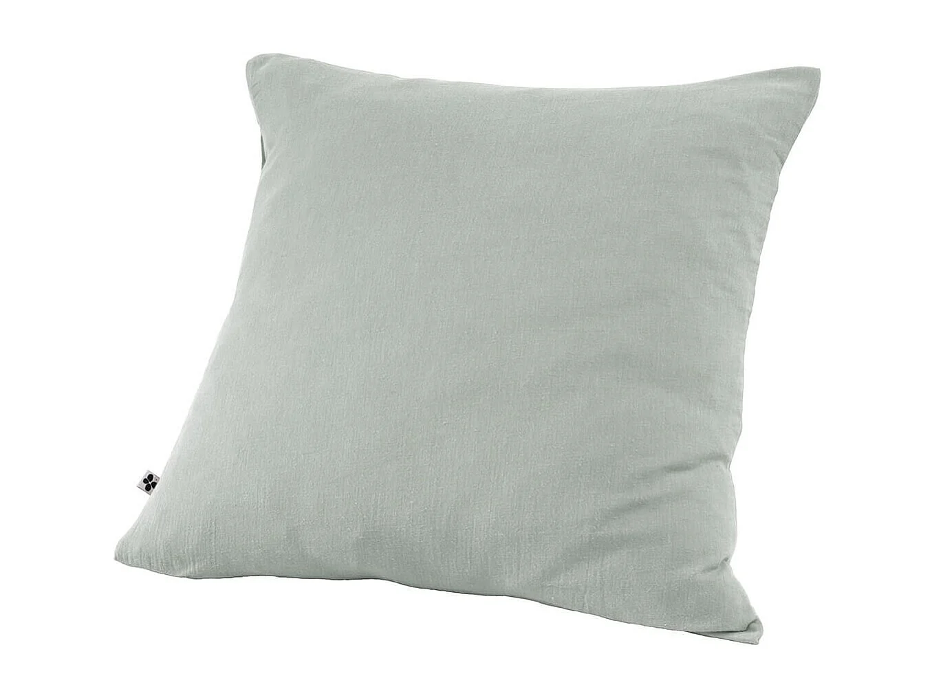 OUREA - Taie d'Oreiller 60x60cm Gaze de Coton Eucalyptus