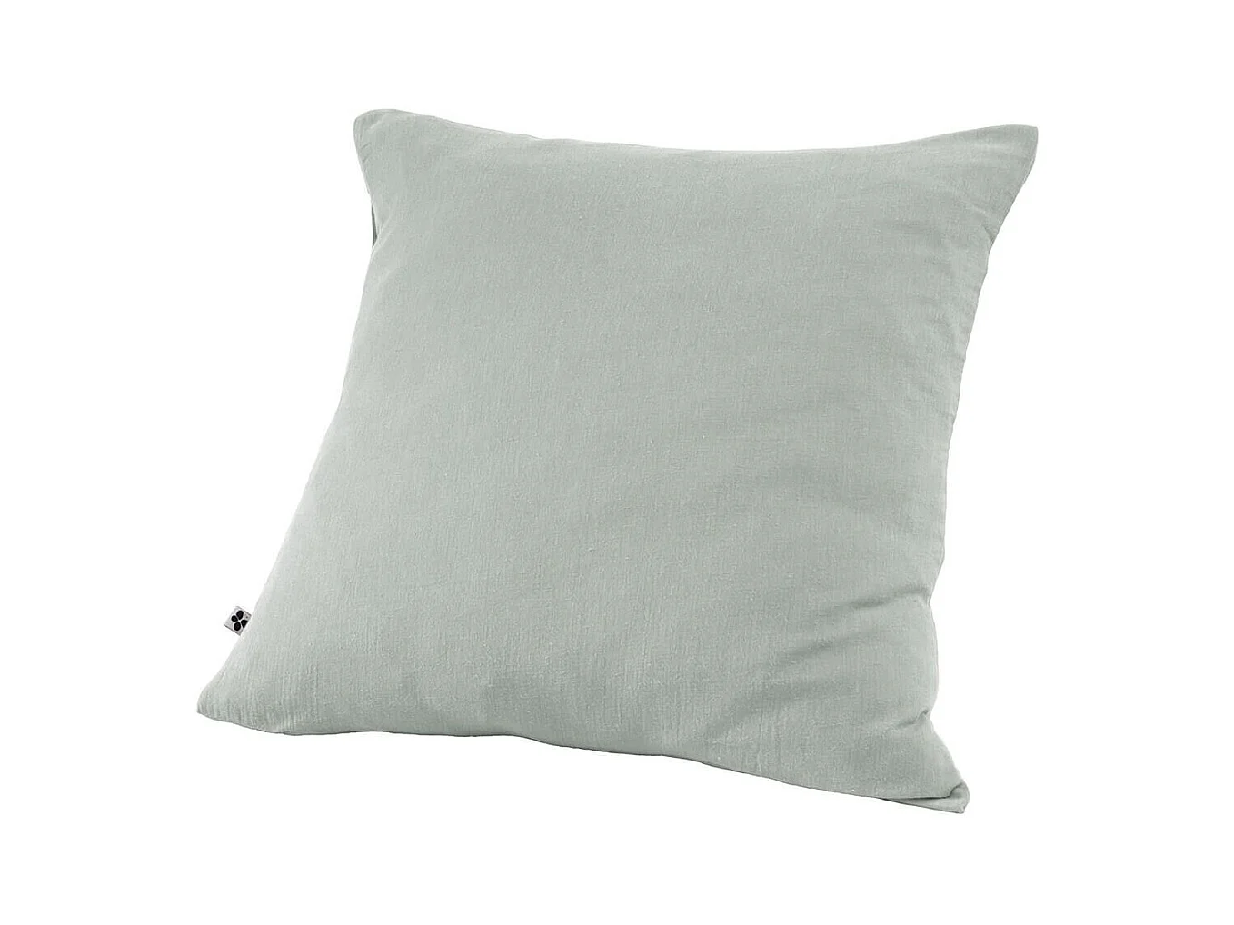OUREA - Taie d'Oreiller 60x60cm Gaze de Coton Eucalyptus