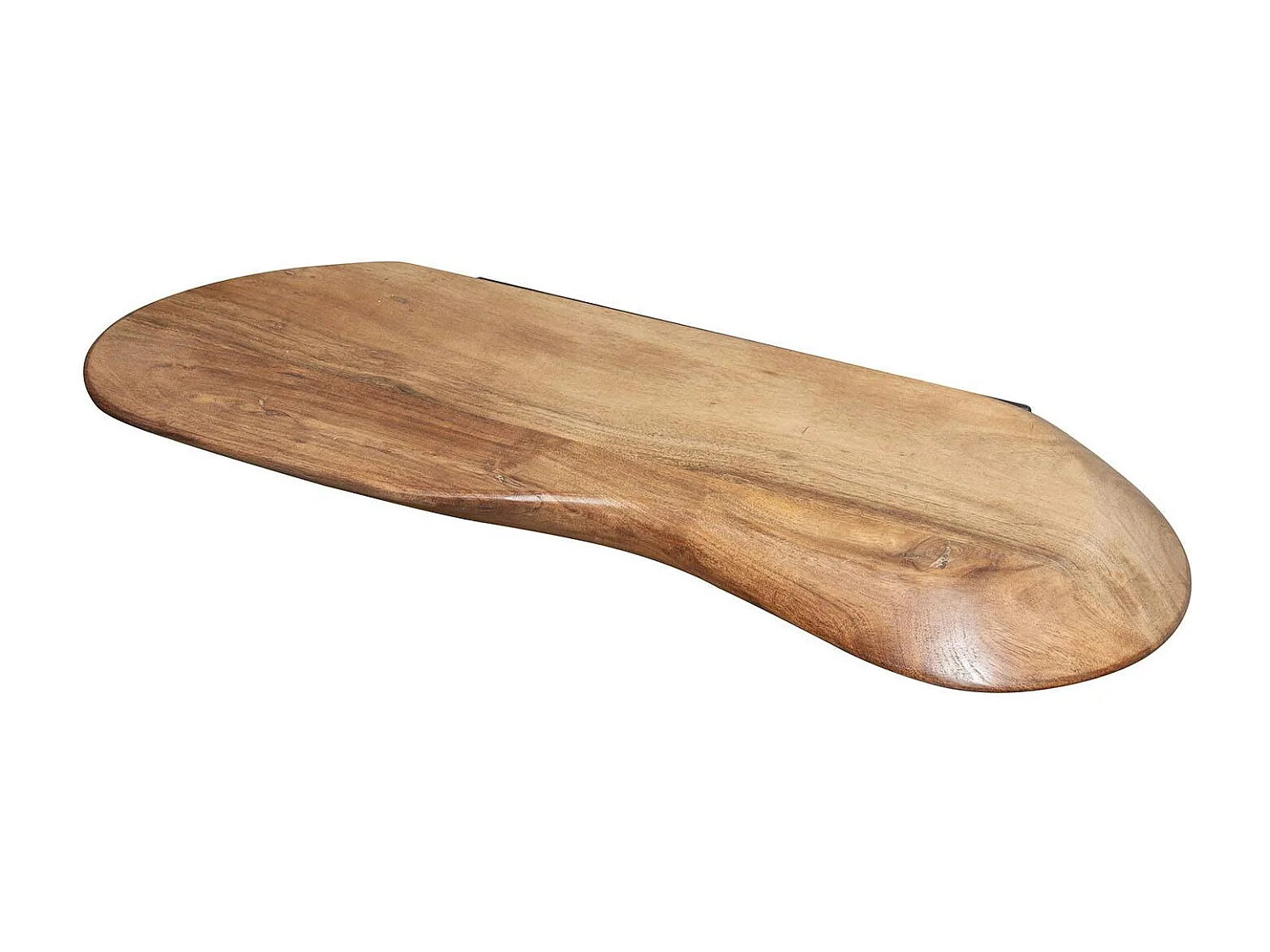 Etagère murale organique en bois d'acacia 60 cm MELBOURNE