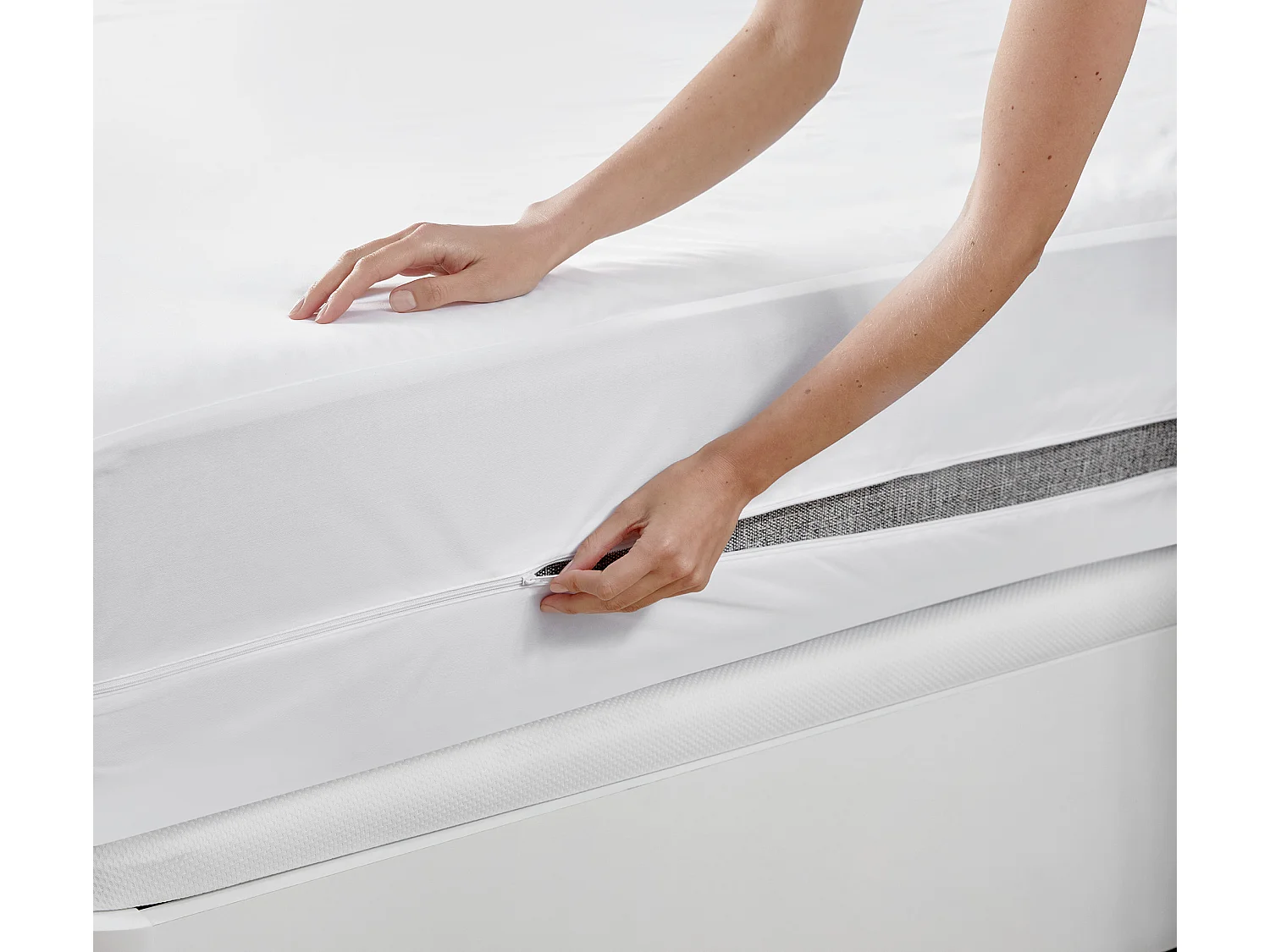 Protetor de colchão impermeável contra percevejos 90x200cm PIKOLIN HOME