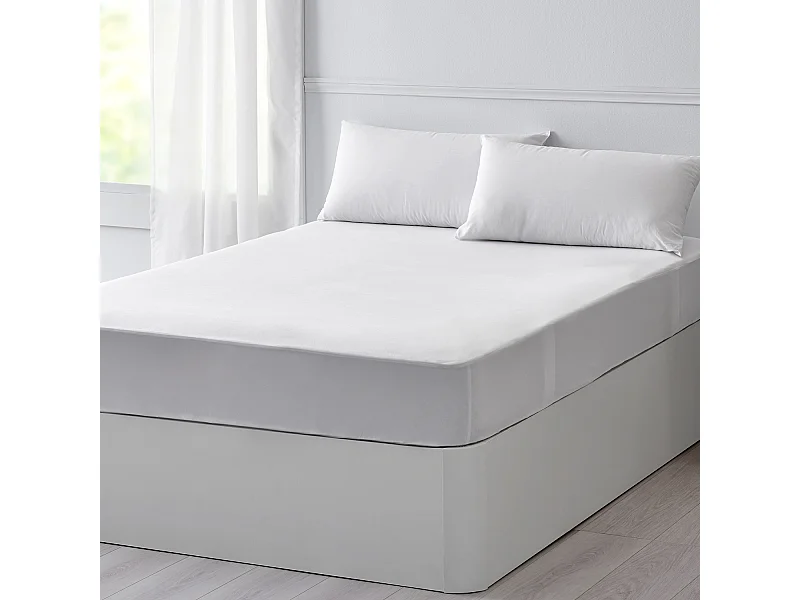 Protetor de colchão 180 x 196 cm | PIKOLIN HOME | 100% Algodão | Impermeável | Até 38 cm