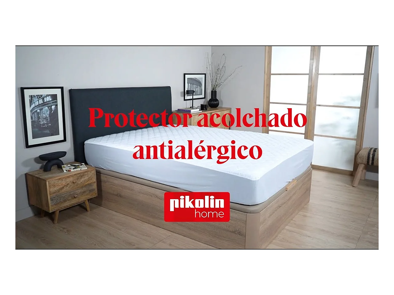 Protège-matelas matelassé respirant et antiallergique
