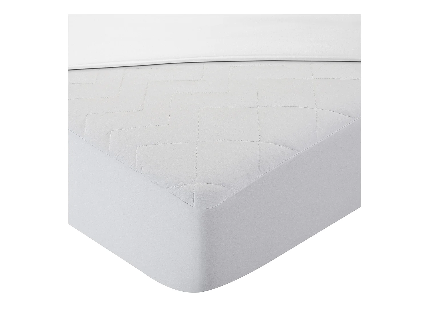 Antiallergische ademende gewatteerde matrasbeschermer