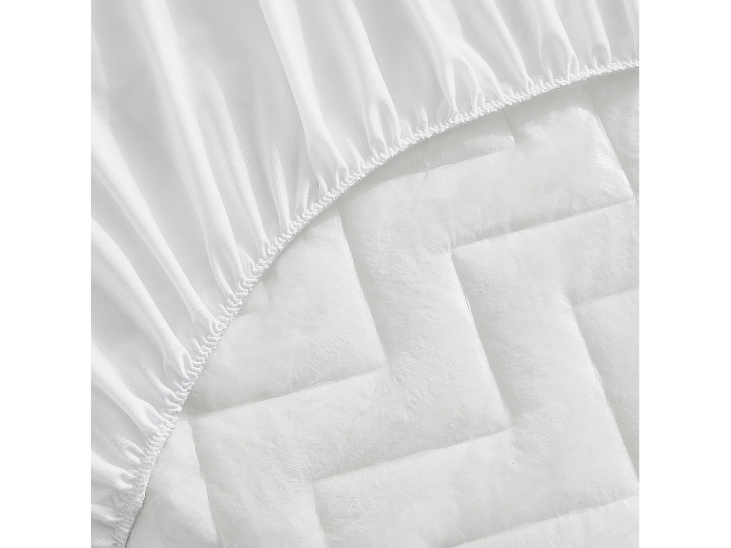 Protector de colchón 140 x 196 cm de algodón, impermeable y transpirable, PIKOLIN HOME